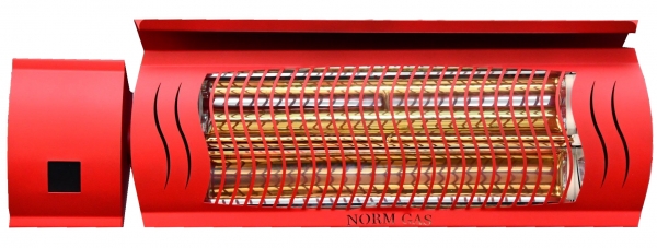 Normgas MTN-EP 2000W Infrared Isıtıcı (Uzaktan Kumanda)