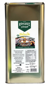 Köyceğiz Yöresel Natürel Birinci Zeytinyağı 5 lt