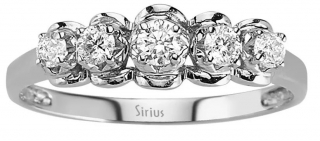Sirius 0604R0214 0.31 Karat Pırlanta Yüzük