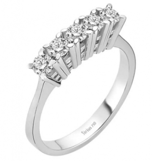 Sirius 0615R0127 0.55 Karat Pırlanta Yüzük