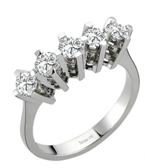 Sirius 0615R0126 0.90 Karat Pırlanta Yüzük