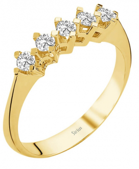 Sirius 0817R0262 0.34 Karat Pırlanta Yüzük