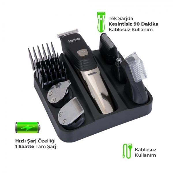 Goldmaster PH-3247 ProClassy Çok Amaçlı Tıraş Makinesi