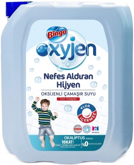 Bingo Nefes Aldıran Hijyen Okaliptus Kokulu Oksijenli Çamaşır Suyu 3.24 lt