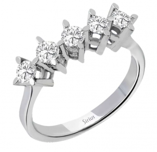 Sirius 0804R0378 0.55 Karat Pırlanta Yüzük