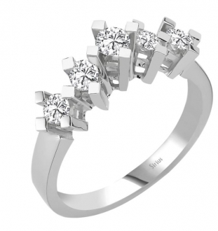 Sirius 0823R0097 0.50 Karat Pırlanta Yüzük