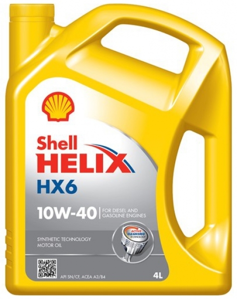 Shell Helix HX6 10W-40 Motor Yağı (4 litre)