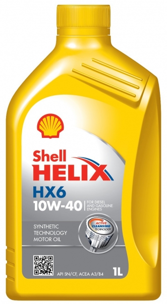Shell Helix HX6 10W-40 Motor Yağı (1 litre)