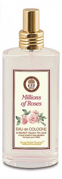 Eyüp Sabri Tuncer Millions Of Roses Kolonyası Cam Şişe Sprey150 ml