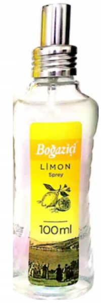 Boğaziçi Limon Kolonyası Cam Şişe Sprey 100 ml