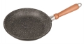 Leggno Granit Ahşap Saplı Tava 20 cm resim