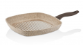 Falez Creamy Granit Izgara Tava 28 cm resim