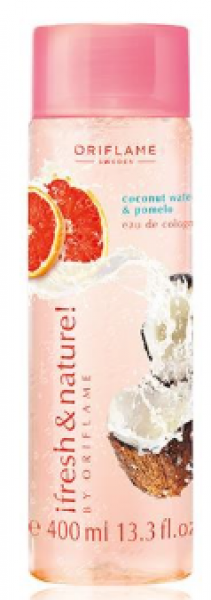 Oriflame Fresh & Nature Hindistan Cevizi Pomelo Kolonyası Pet Şişe 400 ml