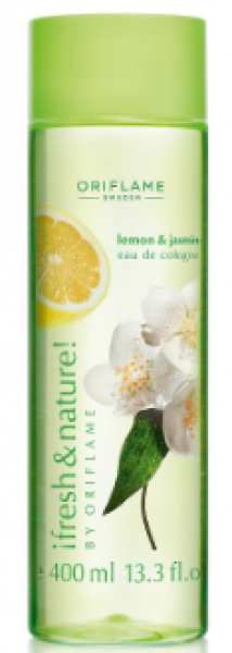 Oriflame Fresh & Nature Yasemin Çayı Ve Limon Kolonyası Pet Şişe 400 ml