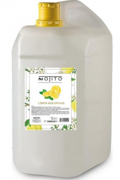 Mojito Limon Kolonyası Bidon 5 Lt (5 litre / Bidon)