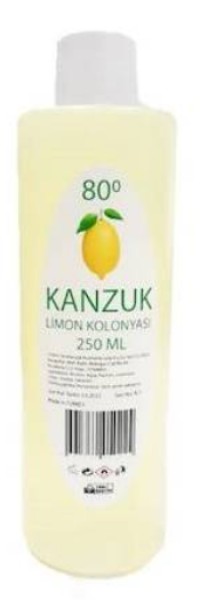 Kanzuk Limon Kolonyası Pet Şişe 250 ml (250 ml / Pet Şişe)