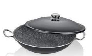 Altınbaşak Granit Wok Tencere 32 cm