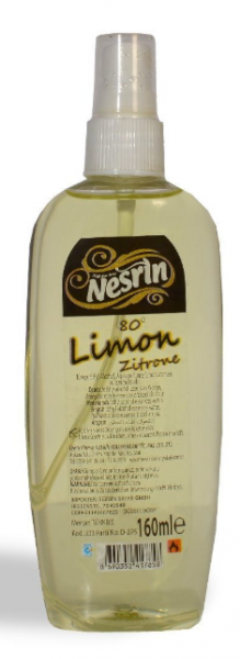 Nesrin Limon Kolonyası Pet Şişe Sprey 160 ml (160 ml / Pet Şişe)