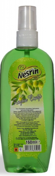 Nesrin Zeytin Çiçeği Kolonyası Pet Şişe Sprey 160 ml