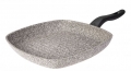 Karaca Dark Silver Bio Granit Grill Tava 28 cm resim