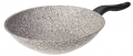 Karaca Dark Silver Bio Granit Wok Tava 28 cm resim