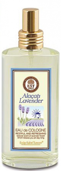 Eyüp Sabri Tuncer Alaçatı Lavender Lavanta Kolonyası Cam şişe Sprey 150 ml