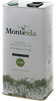 Monteida Natürel Sızma Zeytinyağı 5 lt