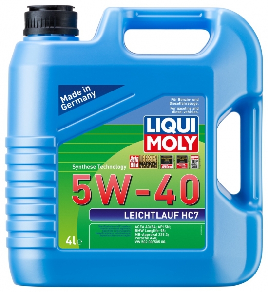 Liqui Moly Leichtlauf HC7 5W-40 Motor Yağı (4 litre)