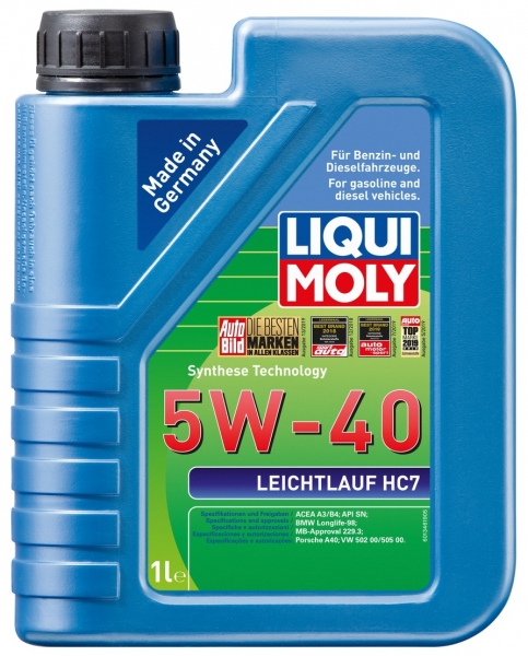Liqui Moly Leichtlauf HC7 5W-40 Motor Yağı (1 litre)