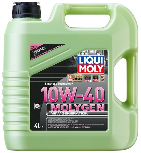 Liqui Moly Molygen New Generation 10W-40 Motor Yağı (4 litre)