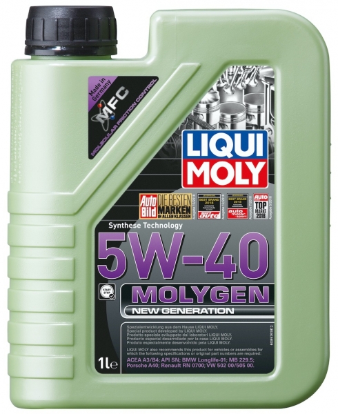 Liqui Moly Molygen New Generation 5W-40 Motor Yağı (1 litre)
