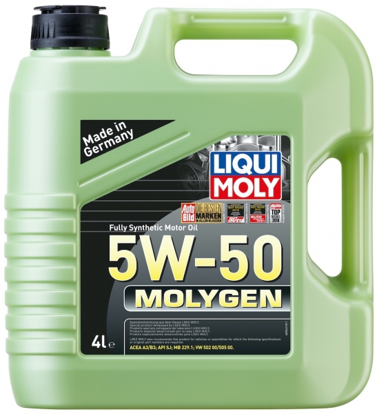 Liqui Moly Molygen New Generation 5W-50 Motor Yağı (4 litre)