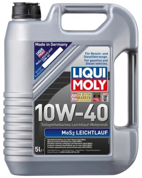 Liqui Moly MOS2 Leichtlauf 10W-40 Motor Yağı (5 litre)