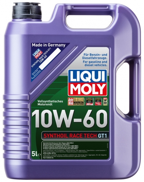 Liqui Moly Synthoil Race Tech GT1 10W-60 Motor Yağı (5 litre)