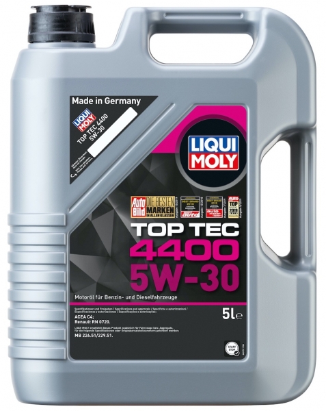 Liqui Moly Top Tec 4400 5W-30 Motor Yağı (5 litre)