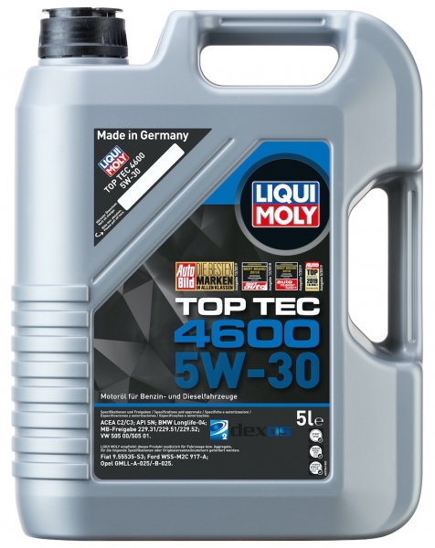 Liqui Moly Top Tec 4600 5W-30 Motor Yağı (5 litre)