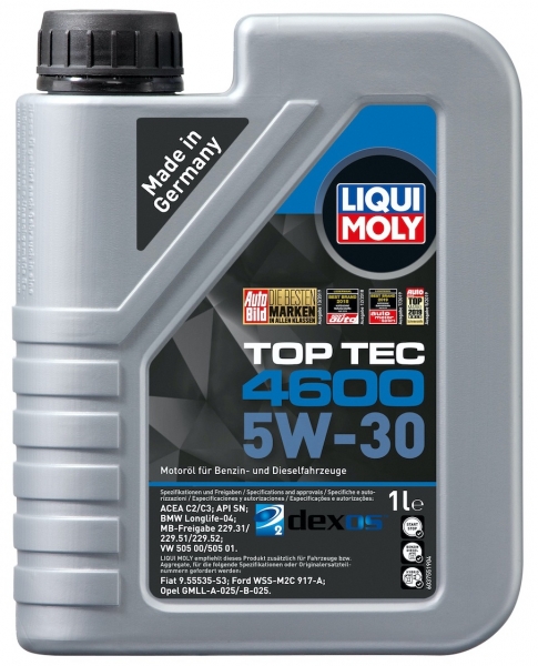 Liqui Moly Top Tec 4600 5W-30 Motor Yağı (1 litre)