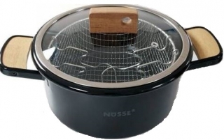 Nüsse Iroko Emaye Kızartma Tenceresi 22 cm