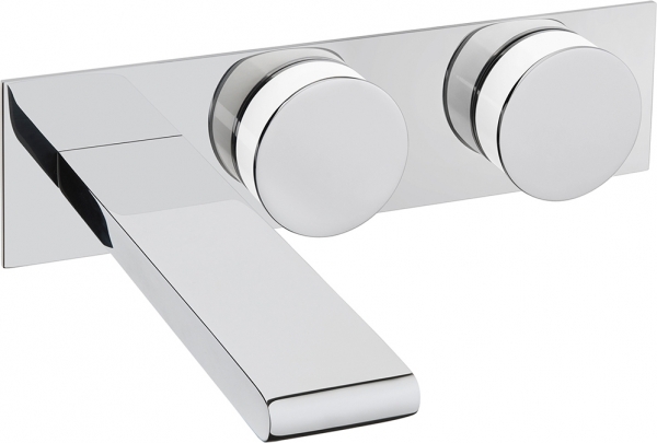 VitrA Memoria Ankastre A4231457 Lavabo Bataryası (Beyaz / Krom)