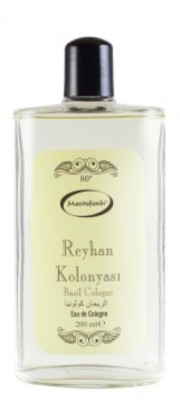 Mecitefendi Reyhan Kolonyası Cam Şişe 200 ml