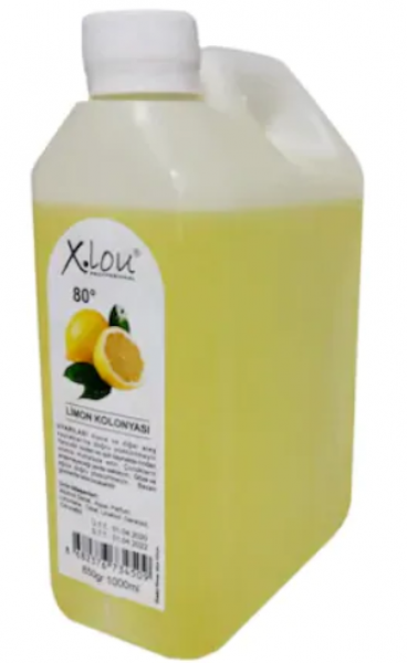 X lou limon Kolonyası Bidon 1 Lt