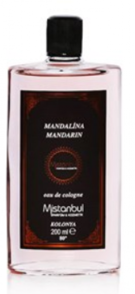 Mistanbul Mandalina Kolonyası Cam Şişe 200 ml