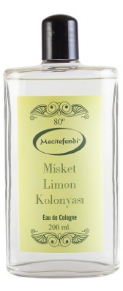 Mecitefendi Misket Limon Kolonyası Cam Şişe 200 ml