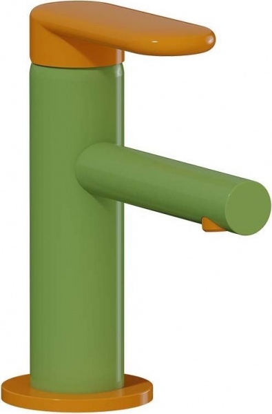 VitrA Sento Çocuk A4266646 Lavabo Bataryası (Yeşil / Sarı)