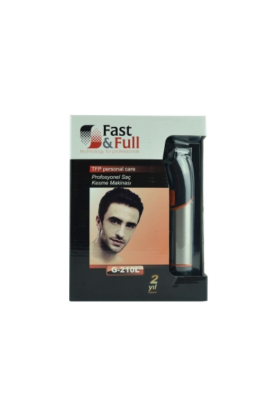 Fast & Full G-210 L Çok Amaçlı Tıraş Makinesi