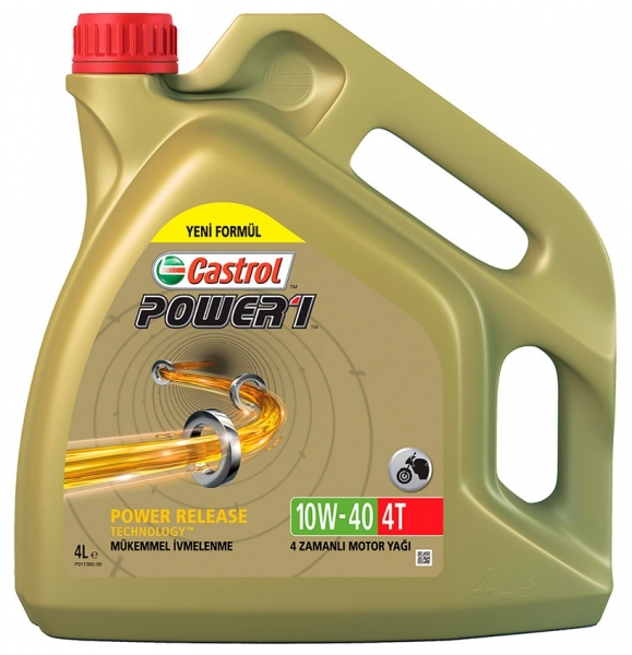 Castrol Power1 4T 10W-40 Motor Yağı (4 litre)