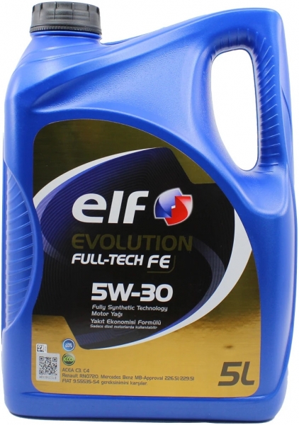 Elf Evolution Full-Tech FE 5W-30 Motor Yağı (5 litre)