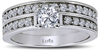 Lova 1010064 0.95 Karat Pırlanta Yüzük