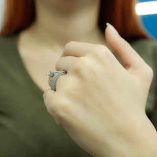 Lova 1080035 0.96 Karat Pırlanta Yüzük