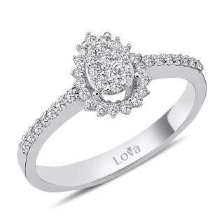 Lova 1040099 0.35 Karat Pırlanta Yüzük